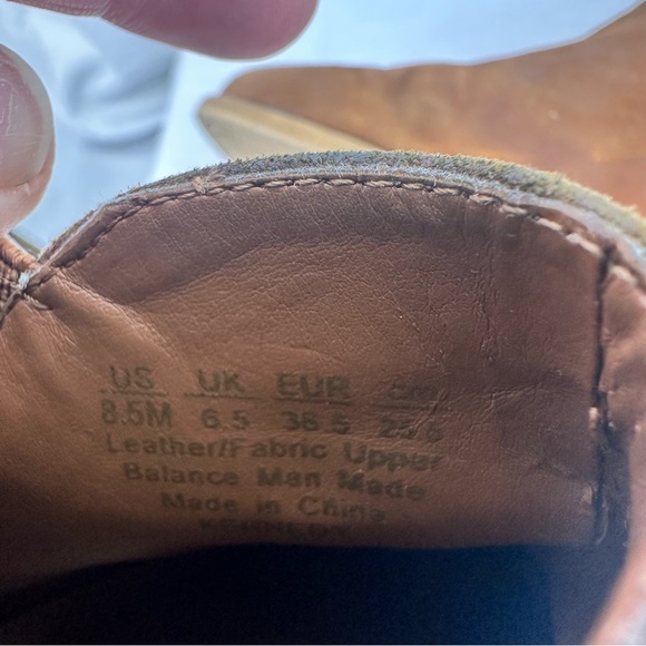 Franco Sarto leather suede rust brown Kennedy ankle bootie winter fall spring - Picture 6 of 8